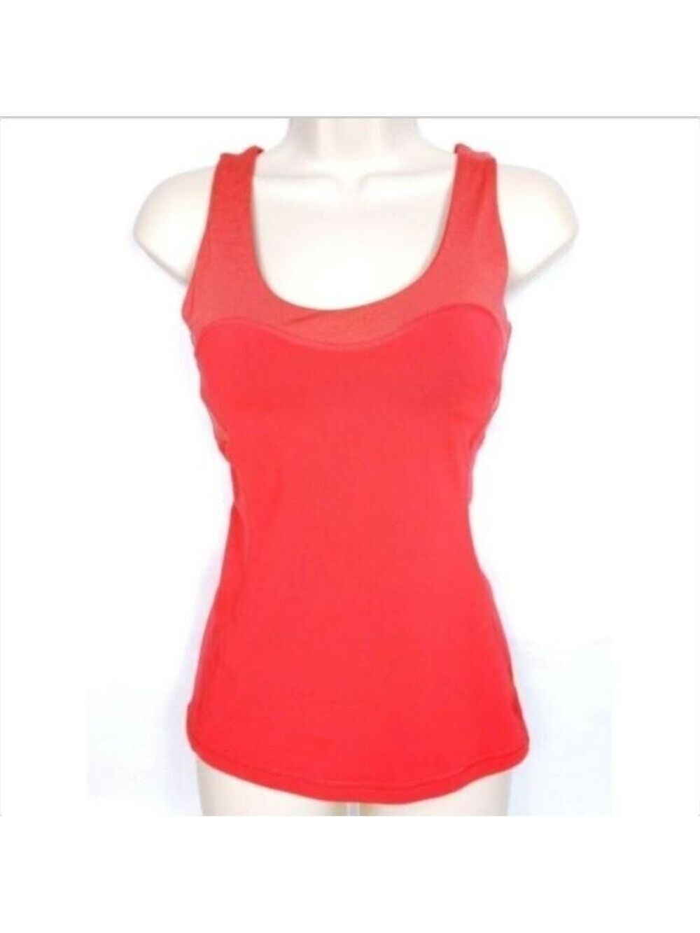Lucy Women's Racerback Tank Top Athletic Red XS